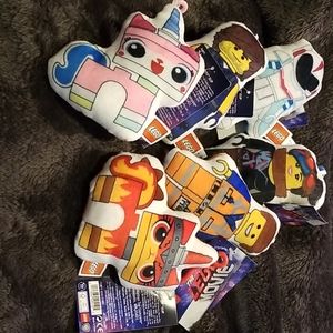 Lego 2 plush clips